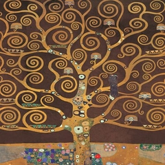 GUSTAV KLIMT - Tree of Life (Brown Variation) II - 1GK1836