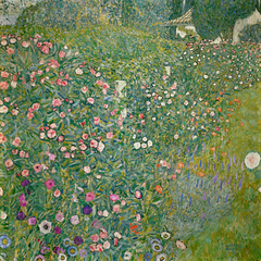 GUSTAV KLIMT - Paisaje de jardín italiano - 1GK3025