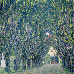 GUSTAV KLIMT - Callejón en el parque de Schloss Kammer - 1GK3027