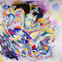 WASSILY KANDINSKY - Improvisation Painting - 1WK2615