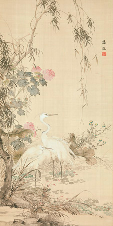 Willow and Herons - 2AA2240