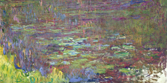 CLAUDE MONET - Waterlilies at Sunset (detail) - 2CM004