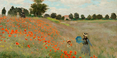 CLAUDE MONET - Coquelicots (detail) - 2CM1532