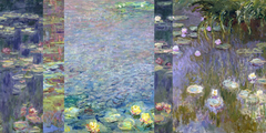 CLAUDE MONET - Monet Deco - Waterlilies III - 2CM1541