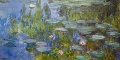 CLAUDE MONET - Water Lilies - 2CM4351