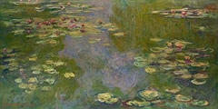 CLAUDE MONET - Water Lilies I - 2CM4352