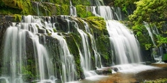 FRANK KRAHMER - Waterfall Purakaunui Falls, New Zealand - 2FK3140