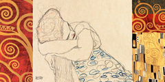 GUSTAV KLIMT - Klimt Patterns - Woman Resting - 2GK1832