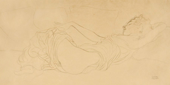 GUSTAV KLIMT - Mujer durmiendo - 2GK2207