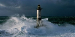 JEAN GUICHARD - Faro de Ar-Men durante una tormenta - 2JG267