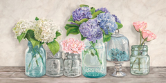 JENNY THOMLINSON - Flowers in Mason Jars - 2JT4261