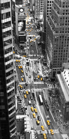 Taxi en Times Square, NYC - 2MS3265