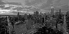 RICHARD BERENHOLTZ - Chelsea and Midtown Manhattan (BW detail) - 2RB5126