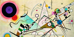 WASSILY KANDINSKY - Composition VIII (detail) - 2WK3100