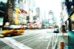 PETER BERRY - Times Square Multiexposure II - 3AP2799