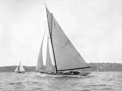 Balandra victoriana en el puerto de Sydney, 1930 - 3AP3209