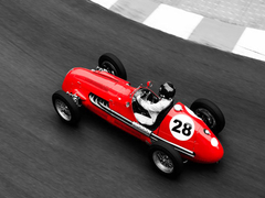 PETER SEYFFERTH - Historical race car at Grand Prix de Monaco - 3AP3255