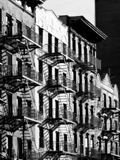 JULIAN LAUREN - Fire Escapes in Manhattan, NYC - 3AP4000