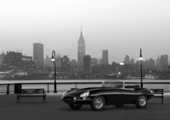 Vintage Spyder in NYC (BW) - 3AP5586