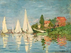 CLAUDE MONET - Regatta at Argenteuil - 3CM022