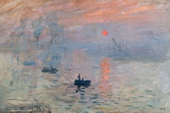 CLAUDE MONET - Impression au soleil levant - 3CM1032