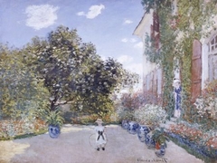 CLAUDE MONET - Jardín del Artista en Argenteuil - 3CM1036