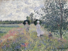 CLAUDE MONET - Promenade prés d'Argenteuil - 3CM1042