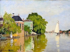 CLAUDE MONET - Casas en el Achterzaan (detail) - 3CM1047