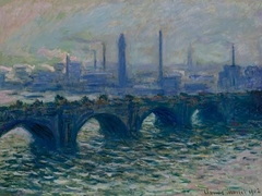 CLAUDE MONET - Puente de Waterloo, Londres - 3CM1428