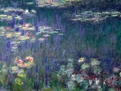 CLAUDE MONET - Waterlilies: Green Reflections - 3CM1517