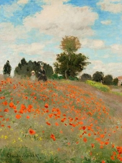 CLAUDE MONET - Coquelicots (detail) - 3CM1533