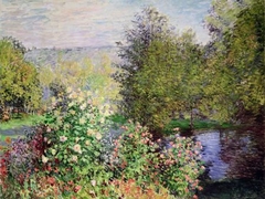 CLAUDE MONET - Un rincón del Jardín de Montgeron - 3CM1969