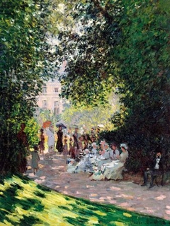 CLAUDE MONET - El Parque Monceau - 3CM2175