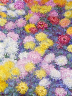 CLAUDE MONET - Crisantemos - 3CM2191