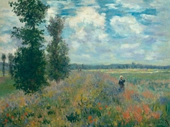 CLAUDE MONET - Campos de amapolas cerca de Argenteuil - 3CM3964