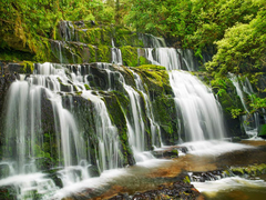 FRANK KRAHMER - Cascada Purakaunui Falls, Nueva Zelanda - 3FK3176