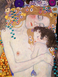 GUSTAV KLIMT - Las Tres Edades de la Mujer (detail) - 3GK1578