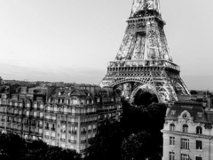 MICHEL SETBOUN - Eiffel tower and buildings, Paris - 3MS3263