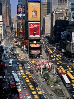 Traffic in Times Square, NYC - 3MS3279