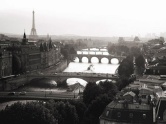 MICHEL SETBOUN - Bridges over the Seine river, Paris - 3MS3288