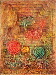 Paul Klee - Spiral Flowers - 3PK1499