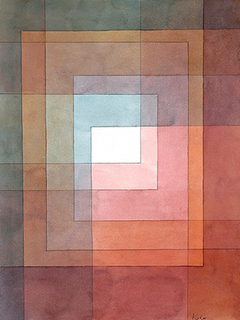 Paul Klee - White Framed Polyphonically - 3PK4963