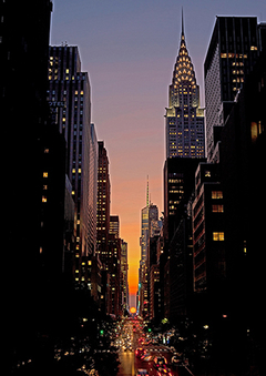 RICHARD BERENHOLTZ - Manhattanhenge - 3RB5136