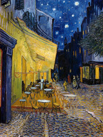 Van Gogh - Terraza de Café en la noche - 3VG116