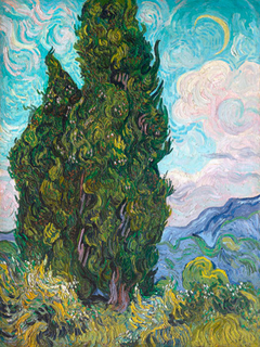 Van Gogh - Cypresses - 3VG1432