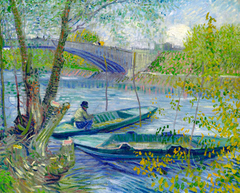 Van Gogh - Pesca en primavera - 3VG2638