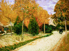 Van Gogh - Garden in Autumn - 3VG3022