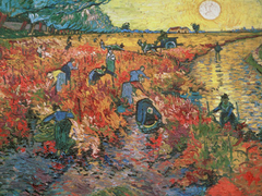 Van Gogh - El viñedo rojo de Arles - 3VG3024