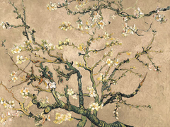 Van Gogh - Van Gogh Deco - Mandorlo in fiore (beige variation) - 3VG3107