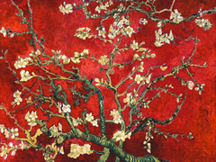 Van Gogh - Van Gogh Deco - Mandorlo in fiore (red variation) - 3VG3108